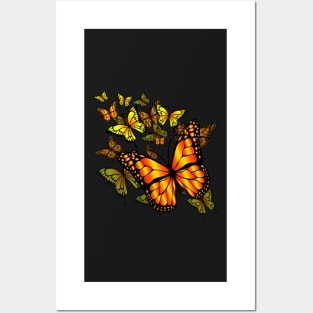 Butterfly Lover Design Monarch Butterflies Posters and Art